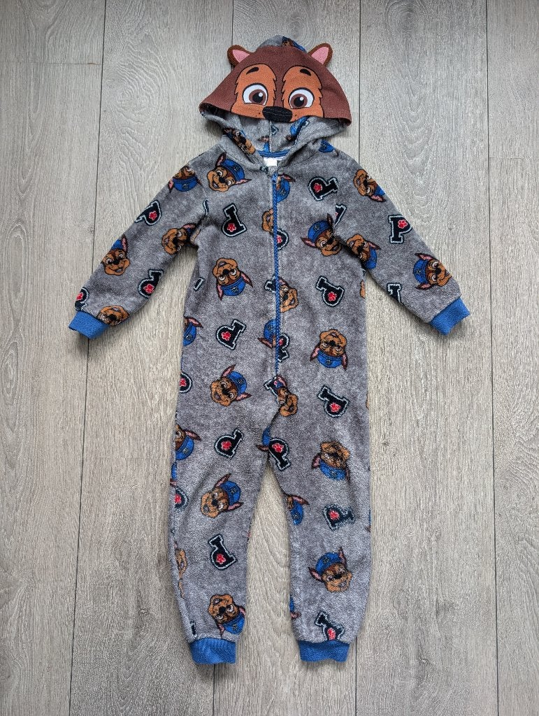 Paw patrol onesie - Nickelodeon maat 110/116, Nacht- of Onderkleding, Gebruikt, Jongen of Meisje, Ophalen of Verzenden