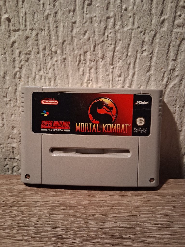Super Nintendo Mortal Kombat, Gebruikt, Vanaf 18 jaar, Vechten, 2 spelers