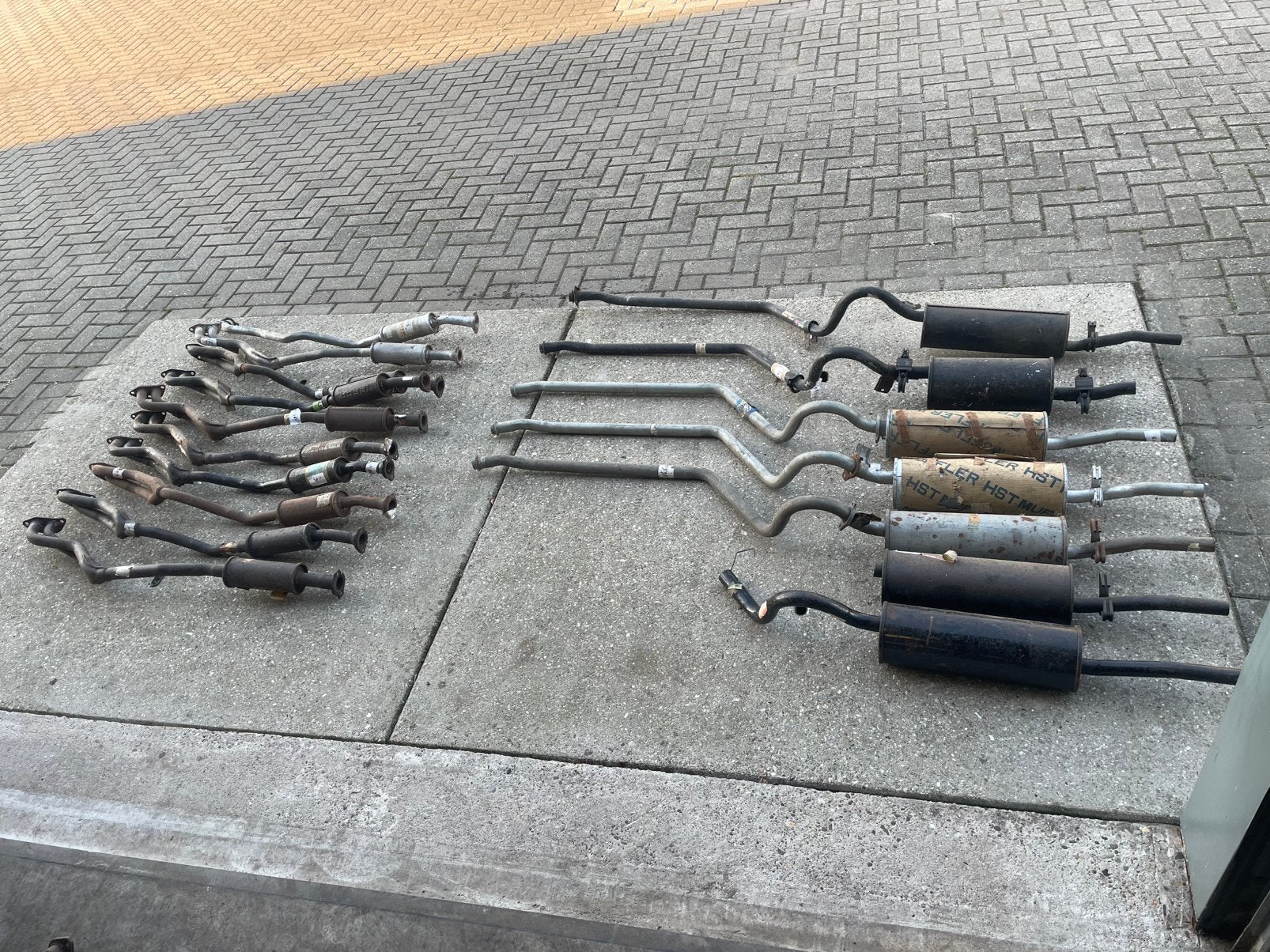 Toyota corolla ke20 ke25 ke26 uitlaat delen nieuw, Ophalen of Verzenden, Nieuw, Toyota