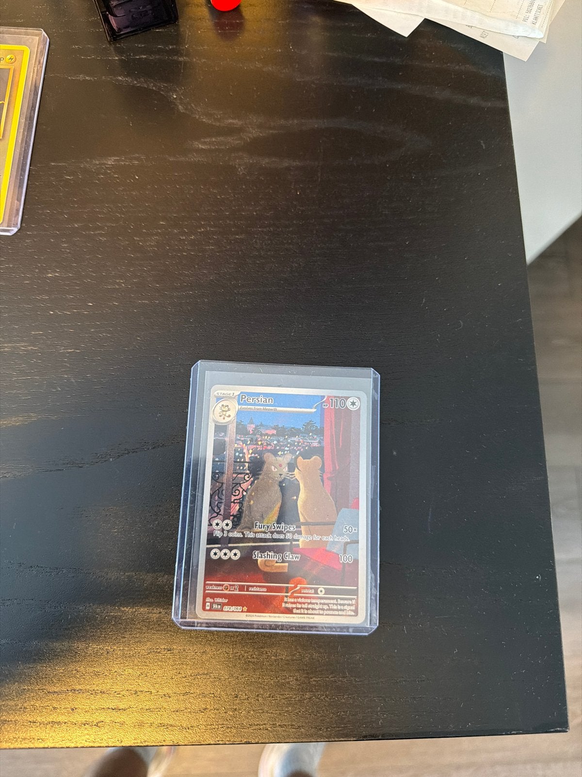 Persian  Shrouded Fable PSA 10 Waardig Pokémon Kaart, Hobby en Vrije tijd, Ophalen of Verzenden, Zo goed als nieuw, Losse kaart
