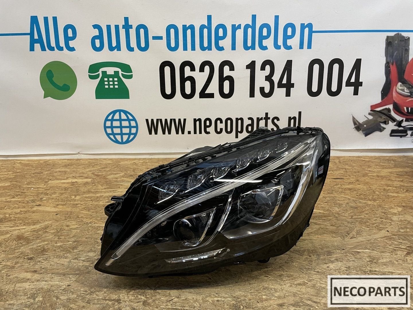W205 ILS VOL LED KOPLAMP LINKS A2059063104 COMPLEET, Gebruikt, -, Ophalen of Verzenden, -