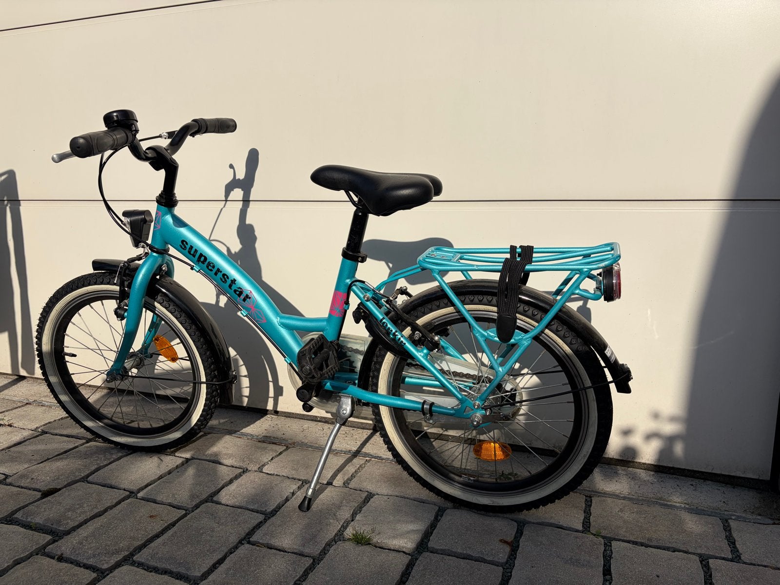 Superstar Loekie Kinderfiets - 18 inch - Zo goed als nieuw, Ophalen, Zo goed als nieuw, Velgrem, 16 tot 20 inch
