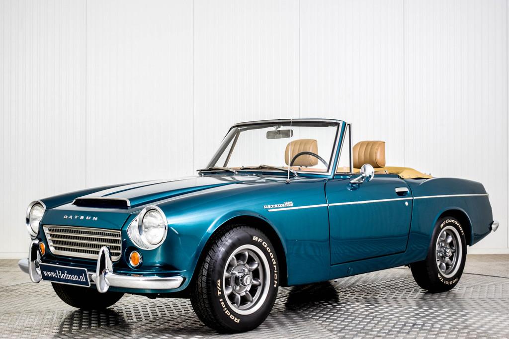 Datsun Fairlady 1600 SPL311 (bj 1969), Auto's, Overige Auto's, Bedrijf, Te koop, Lichtmetalen velgen, Metallic lak, Open dak, Benzine