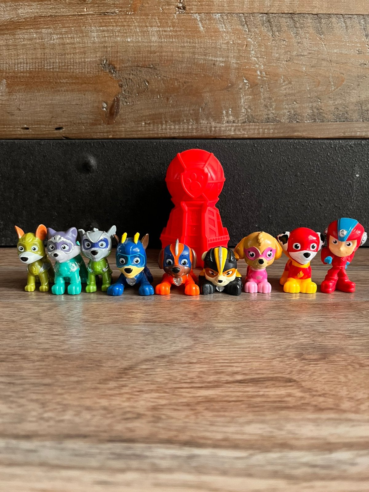 PAW Patrol Mighty Pups superhelden mini figuren speelset, Ophalen of Verzenden, Gebruikt