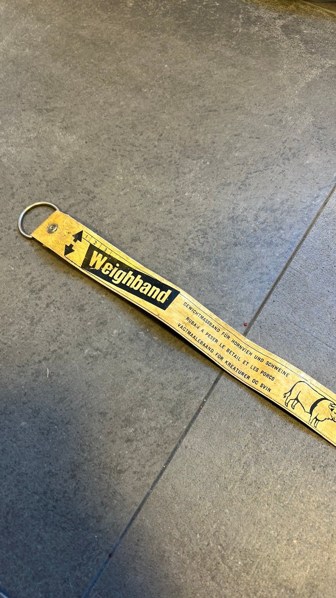 Vintage Dalton supplies vee-meetband, Verzamelen, Ophalen of Verzenden, Huis en Inrichting