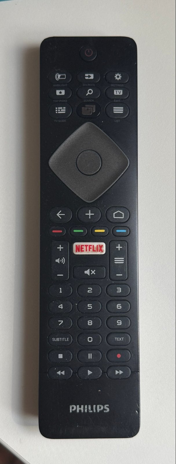 Originele Philips afstandsbediening voor Ambilight TV, Audio, Tv en Foto, Afstandsbedieningen, Ophalen of Verzenden, Zo goed als nieuw