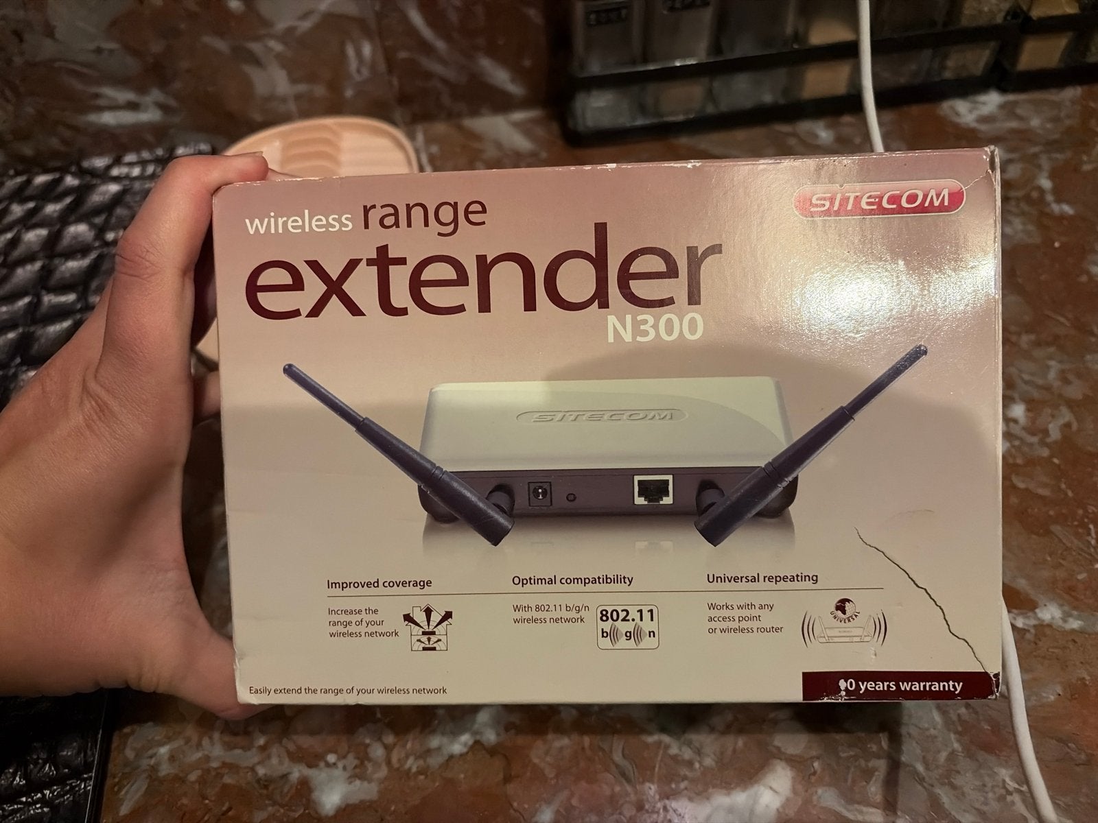 Sitecom Wireless Range Extender N300, Ophalen of Verzenden, Nieuw, Router