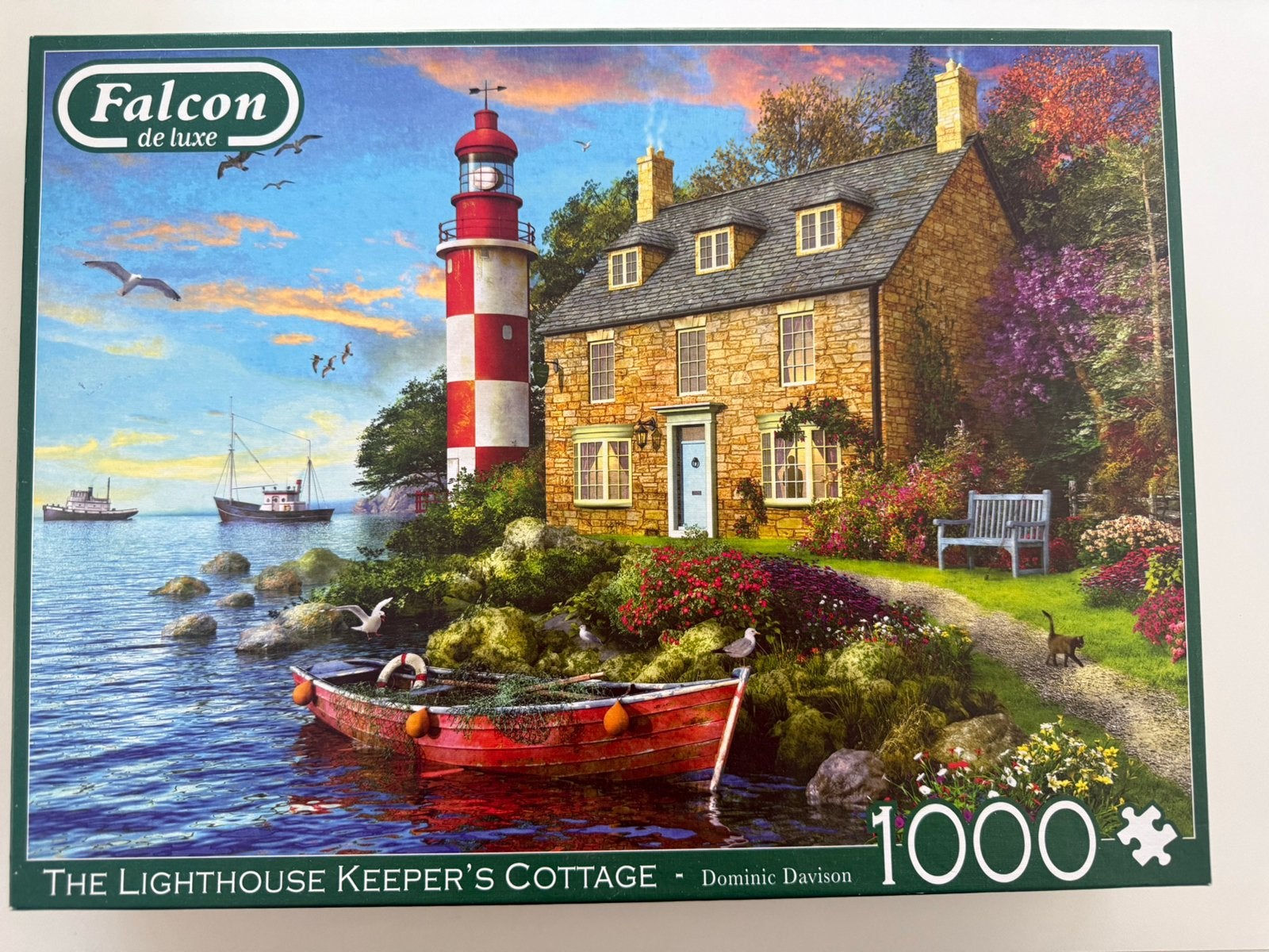 Falcon puzzel, Ophalen, 500 t/m 1500 stukjes, Zo goed als nieuw