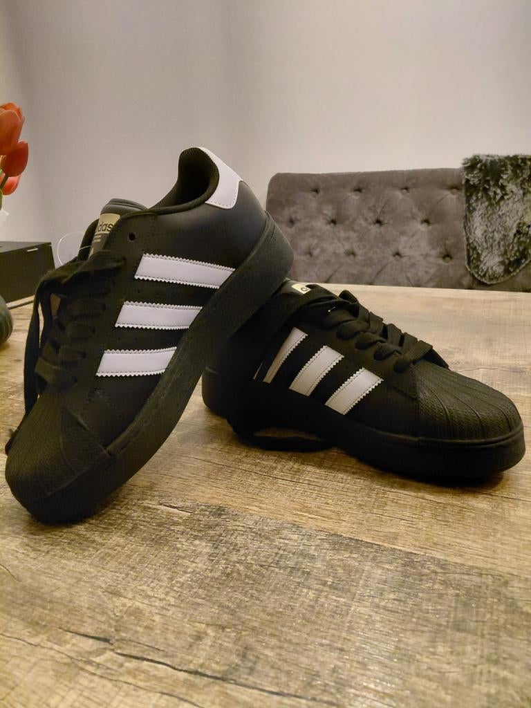 Adidas Superstar sneakers, maat 41, ongedragen, Adidas, Zwart, Nieuw, Ophalen of Verzenden