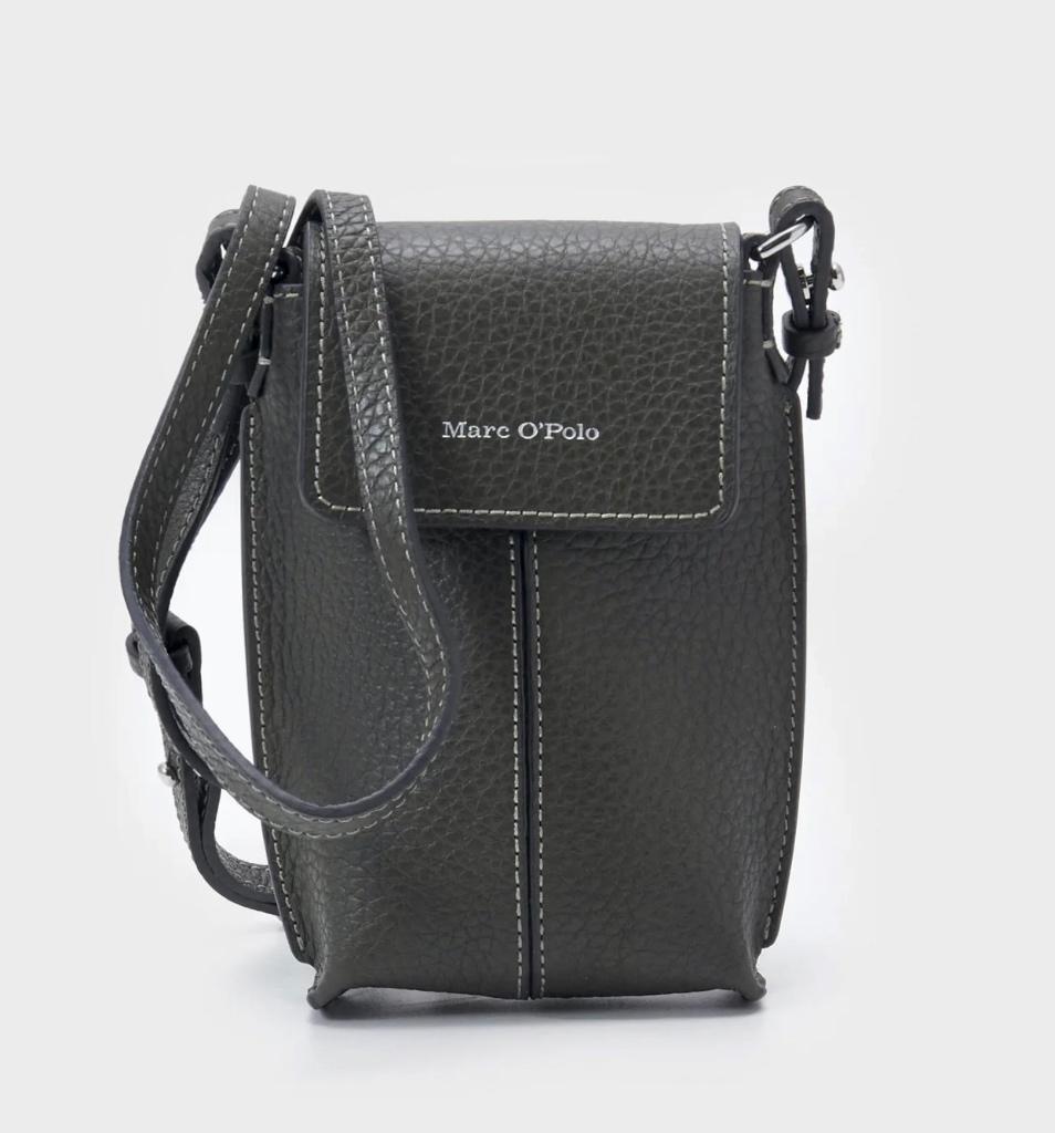 NIEUW Marc o'Polo telefoontasje echt leer olijfgroen, Overige merken, Overige kleuren, Verzenden, Nieuw