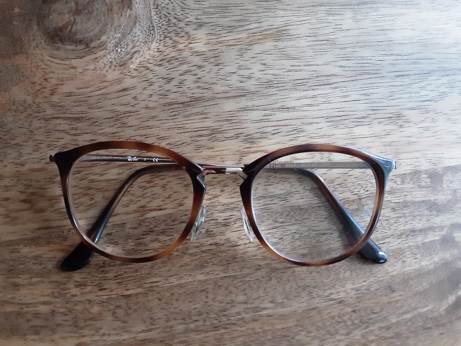 Ray-Ban bril met bruin montuur en etui, Sieraden, Tassen en Uiterlijk, Zonnebrillen en Brillen | Dames, Bruin, Ophalen of Verzenden