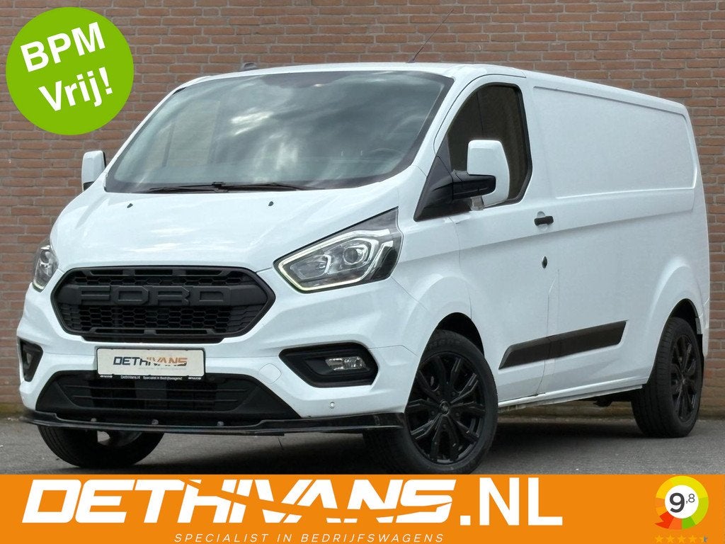 Ford Transit Custom 2.0TDCI 130PK Lang Raptor Edition / Euro, Voorwielaandrijving, LED verlichting, 4 cilinders, 2800 kg