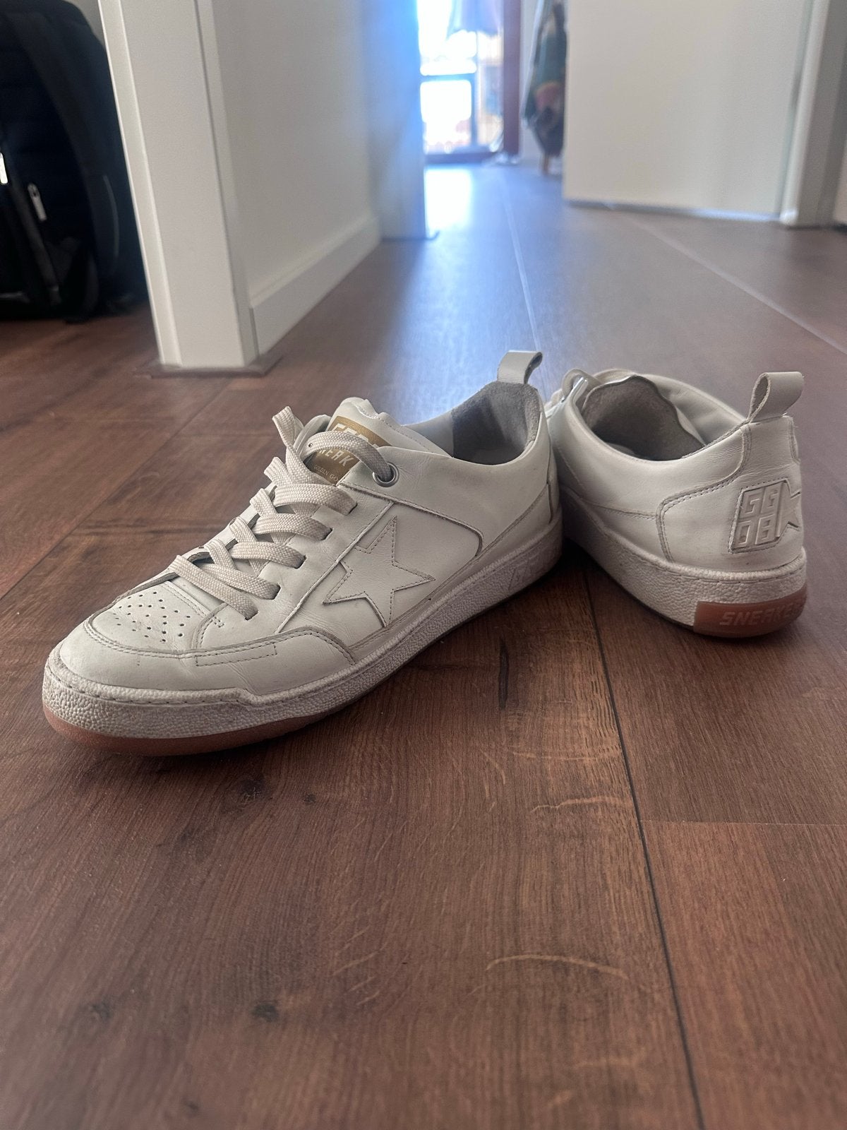 Golden Goose Yeah Sneakers Maat 41, Wit, Ophalen of Verzenden, Sneakers of Gympen, Zo goed als nieuw
