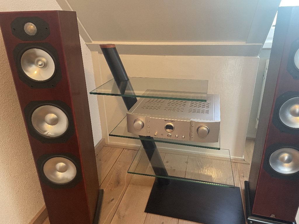 Monitor Audio Silver 10, Vloerstaande luidspreker, Gebruikt, 60 tot 120 watt, Ophalen