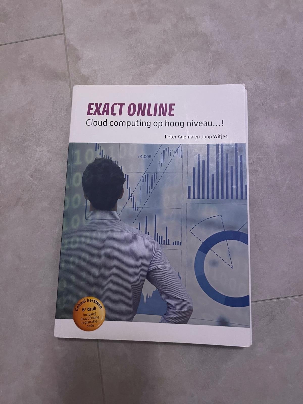 Exact Online: Cloud computing op hoog niveau (6e druk), Boeken, Ophalen of Verzenden, Gamma, Zo goed als nieuw, HBO
