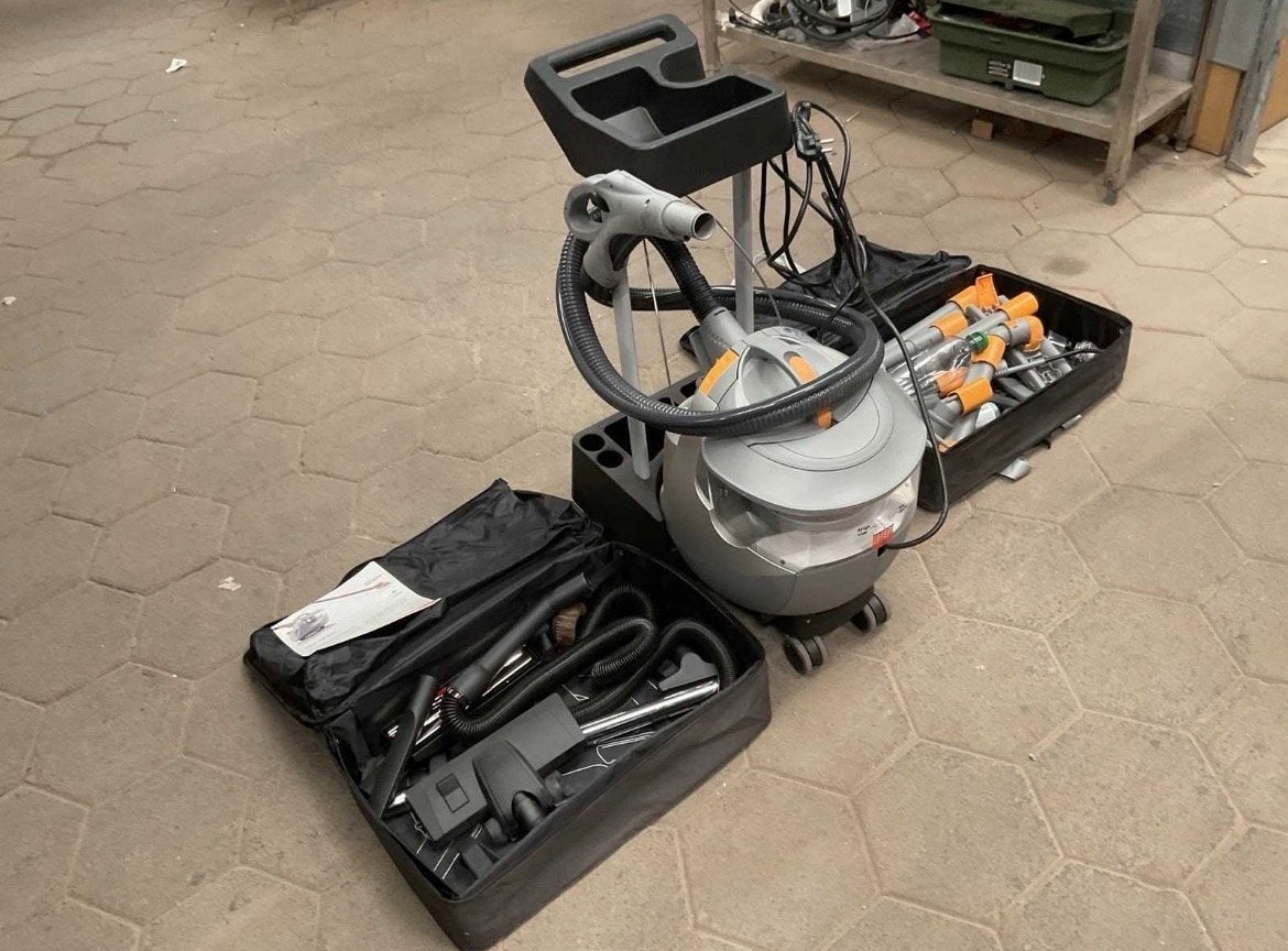 TeknoPower C500A: Thermische reiniger, stofzuiger, water- en, Witgoed en Apparatuur, Stofzuigers, Gebruikt, 2000 watt of meer