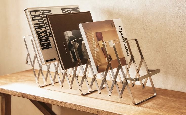 Zara Home tijdschriftenrek, Ophalen, Metaal, Bohemian, Nieuw