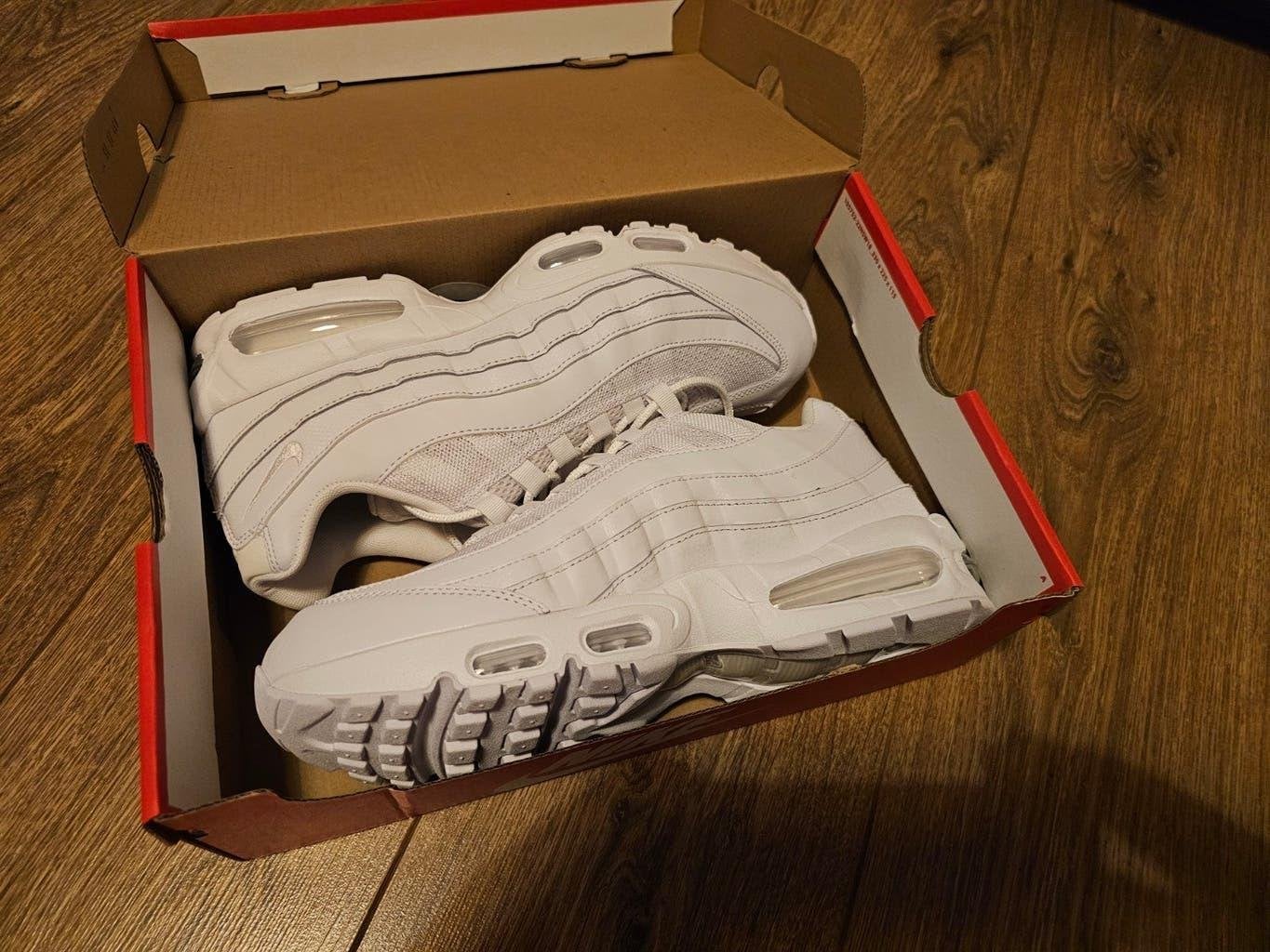 Nike Air Max 95 Big Bubble MAAT 45 - Nieuw in doos!, Wit, Nike, Nieuw, Ophalen of Verzenden