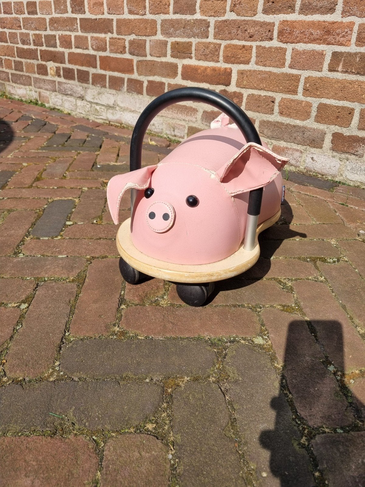 Wheely Bug Loopvoertuig Varken - Roze, Kinderen en Baby's, Speelgoed | Buiten | Voertuigen en Loopfietsen, Ophalen, Gebruikt, Loopvoertuig