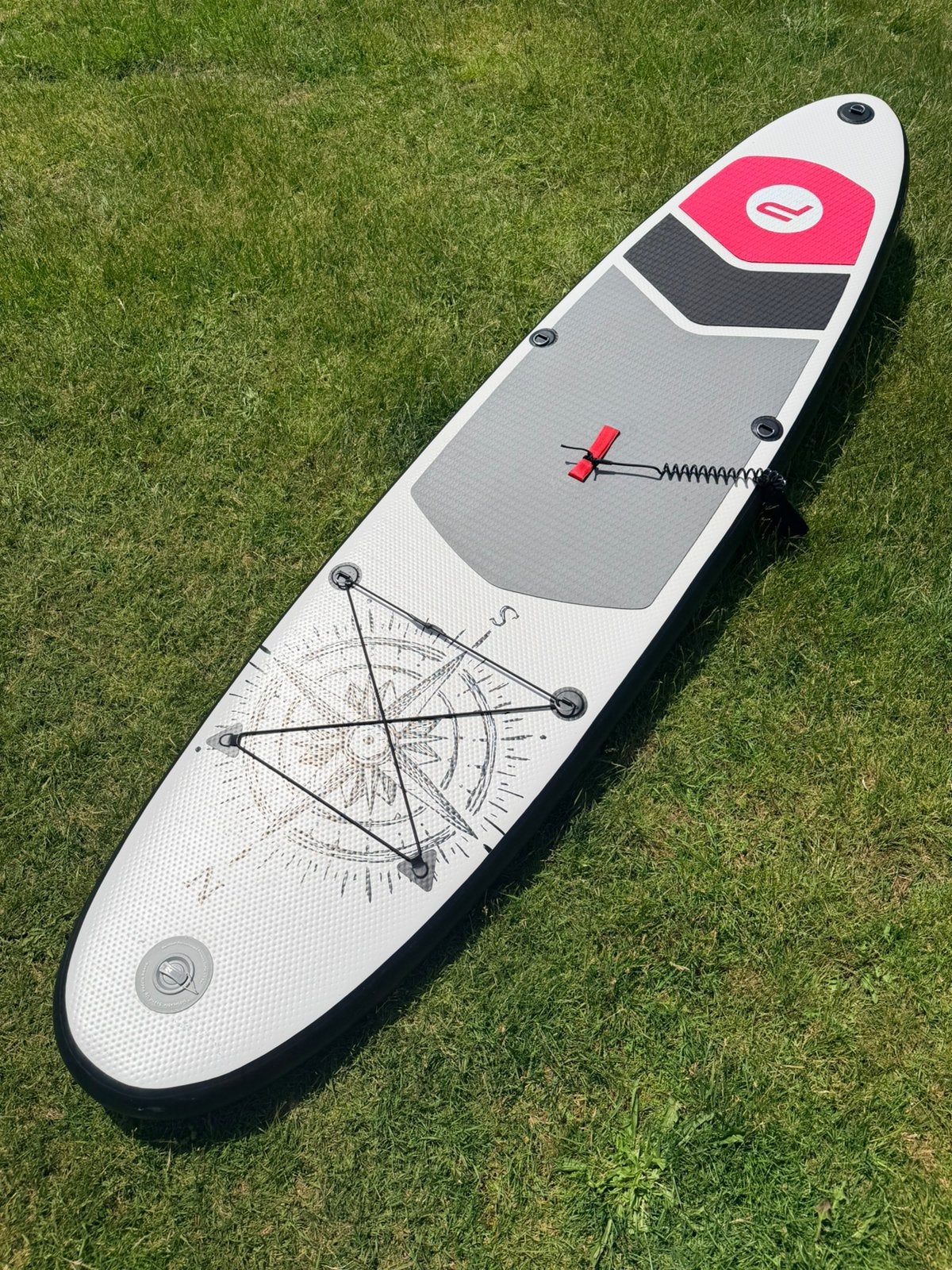 SUP Board Compleet Set – Inclusief Pomp, Peddel en Vinnen, Ophalen of Verzenden, Gebruikt, SUP-boards