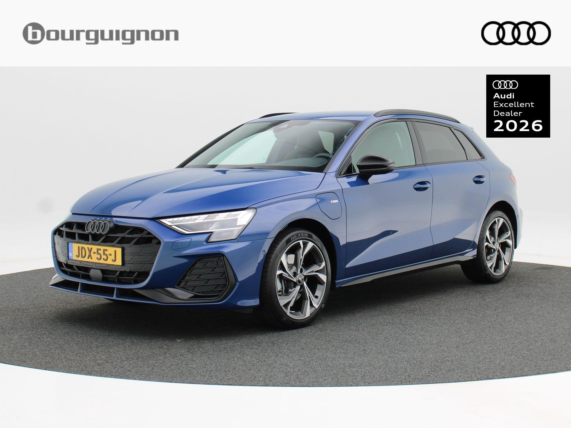 Audi A3 Sportback 40 TFSI e 204 Pk Automaat S-Line | LED | C, 4 cilinders, Leder en Stof, 26 kWh, Plug-in hybride