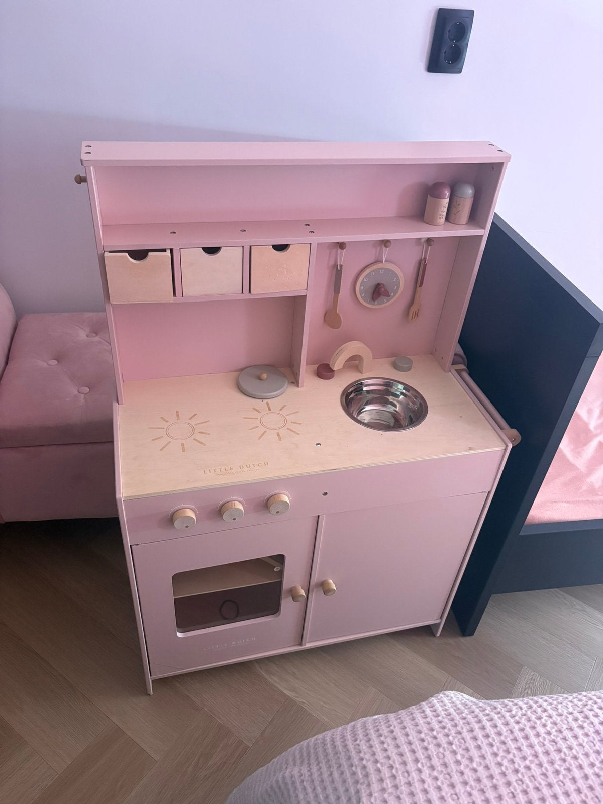 Little dutch keukentje roze, Ophalen of Verzenden, Nieuw, Speelkeuken