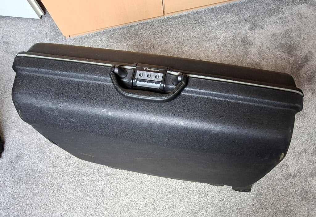 Zwarte Samsonite koffer met harde schaal. De beste!, Sieraden, Tassen en Uiterlijk, Koffers, Gebruikt, Hard kunststof, 55 cm of meer