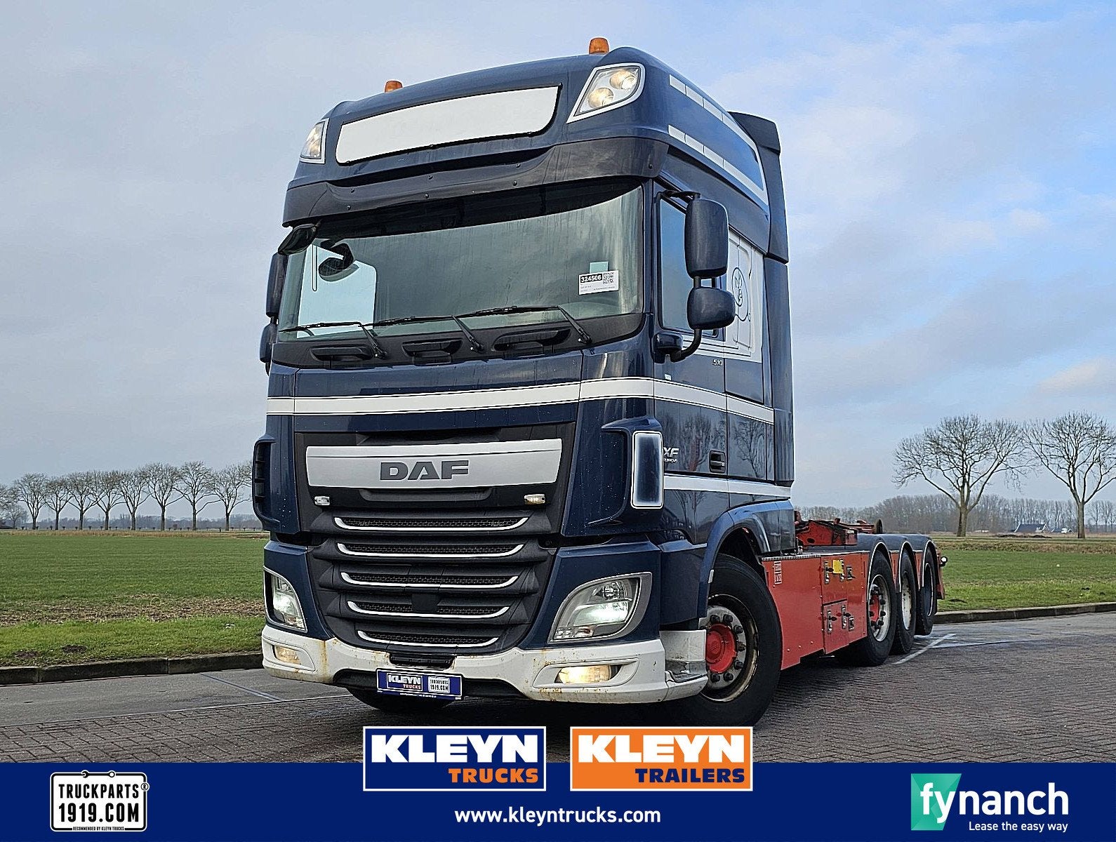 DAF XF 510 ssc 8x2 fak palift, Auto's, Vrachtwagens, Automaat, Euro 6, Bedrijf, Diesel