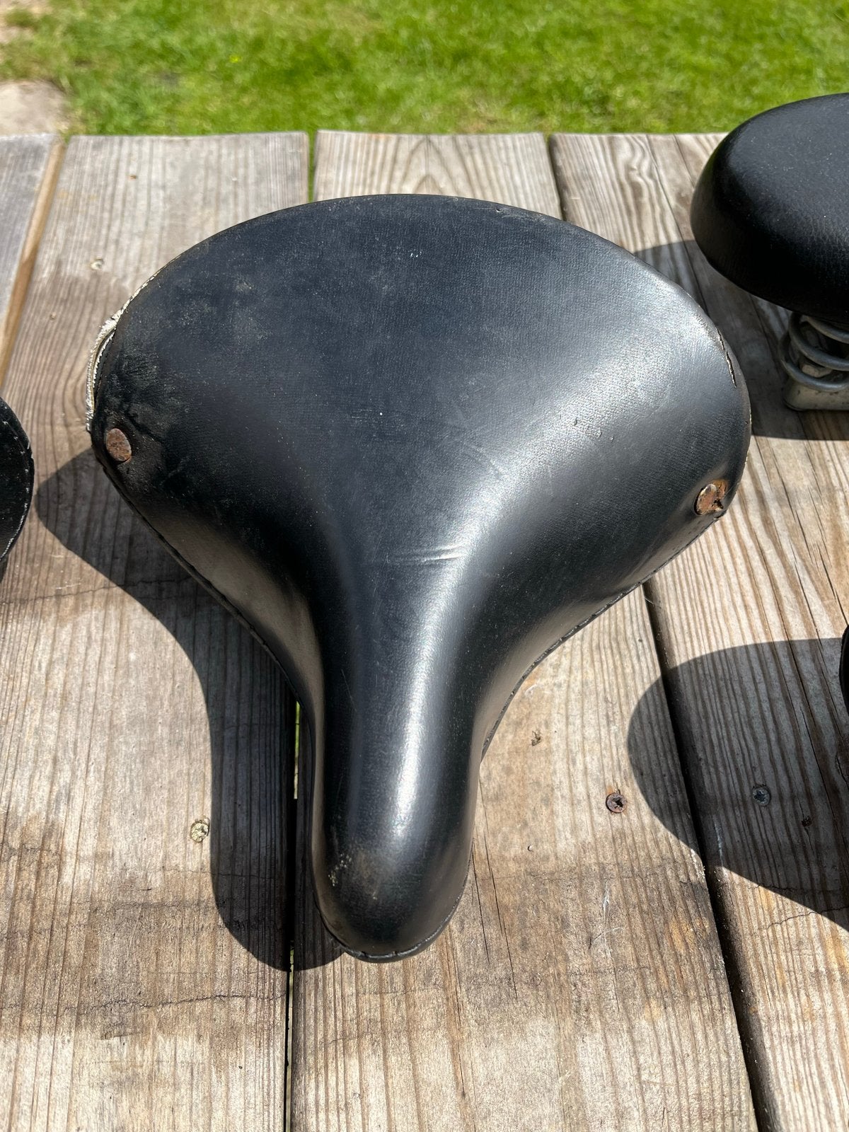 Diverse fietszadels - Lepper, Fietsen en Brommers, Fietsonderdelen, Gebruikt, Kunststof, Ophalen of Verzenden, Zadel
