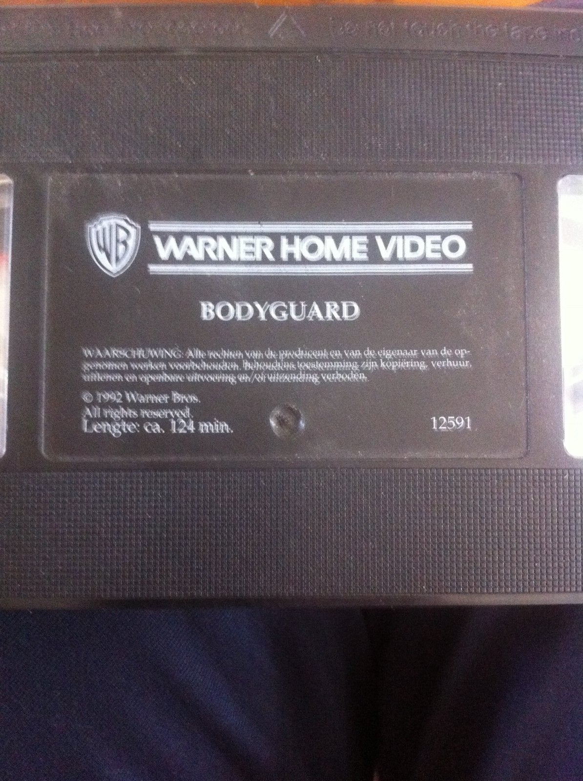 The Bodyguard VHS - Whitney Houston Klassieker, Gebruikt, Alle leeftijden, Ophalen of Verzenden, Actie en Avontuur