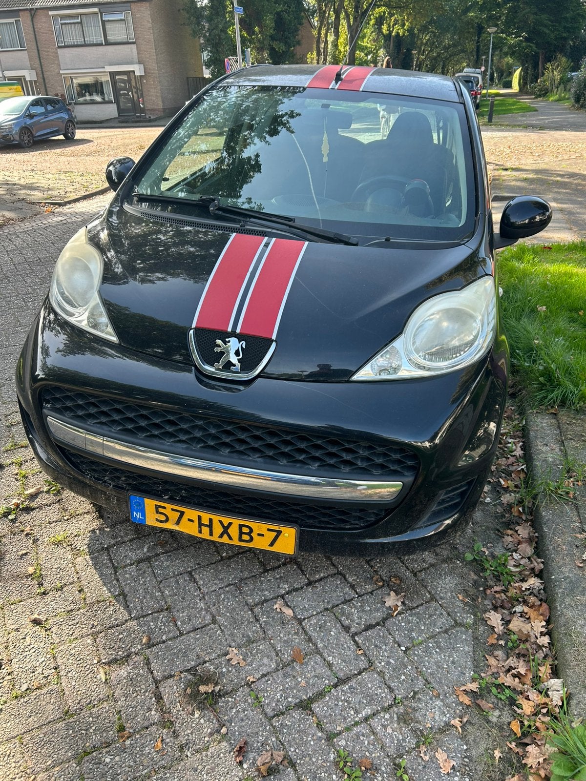 Peugeot 107, Auto's, Stof, Zwart, Handgeschakeld, Particulier