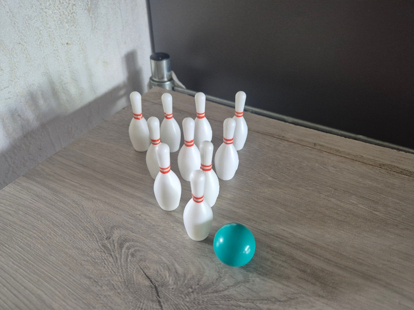 mini bowling set, Ophalen of Verzenden, Zo goed als nieuw