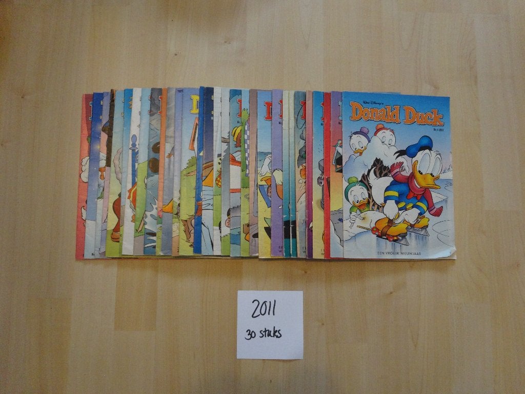 Donald Duck jaargang 2011 – 30 st, Meerdere stripboeken, Ophalen of Verzenden, Zo goed als nieuw