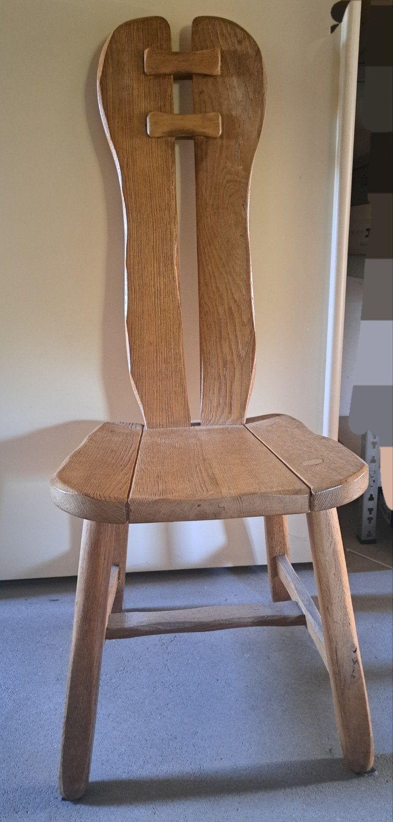 eetkamerstoelen, Huis en Inrichting, Ophalen, Gebruikt, Bruin, Vier