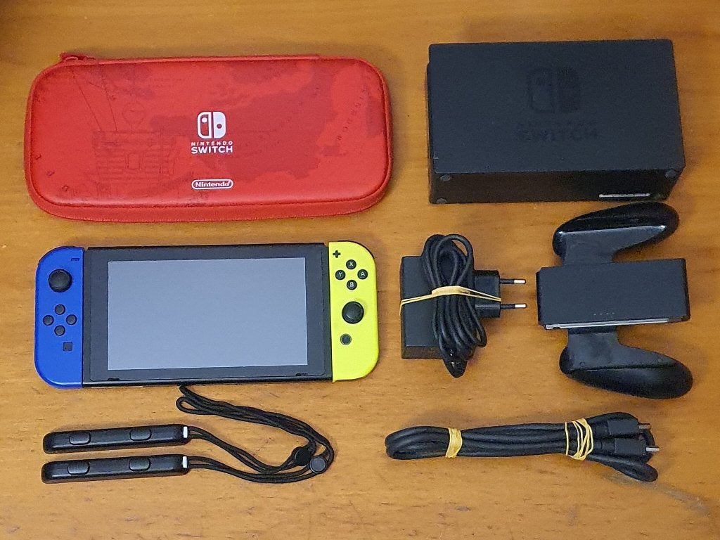COMPLEET | Nintendo Switch SET, Ophalen of Verzenden, Gebruikt, Met 2 controllers, Switch Original