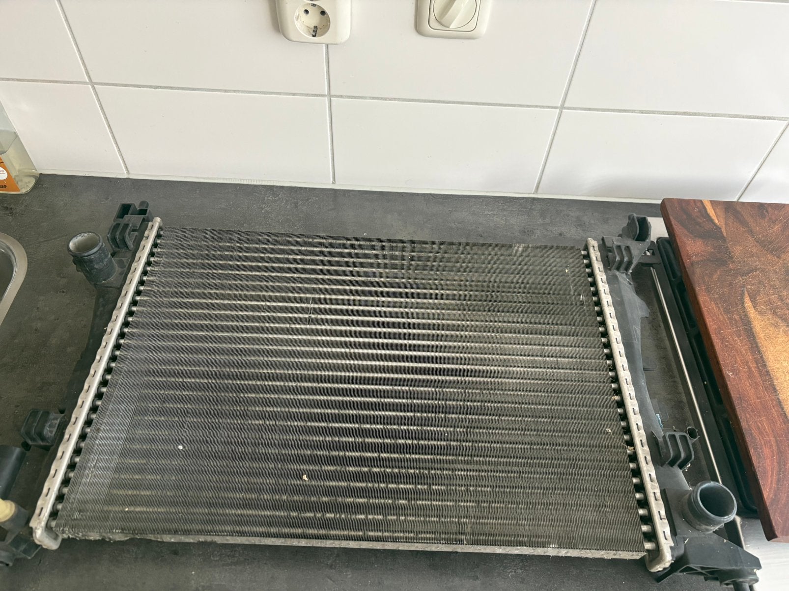 Opel corsa d radiateur, Auto-onderdelen, Ophalen, Gebruikt, Opel