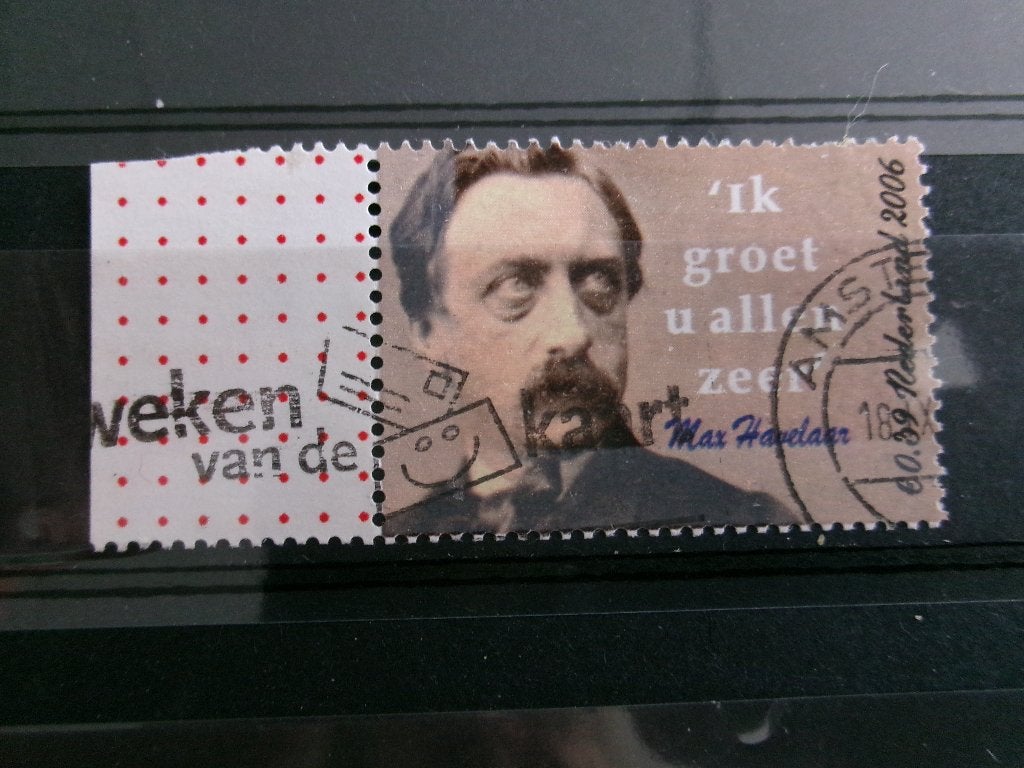 2006 - max havelaar randstuk (392h), Ophalen of Verzenden, Gestempeld