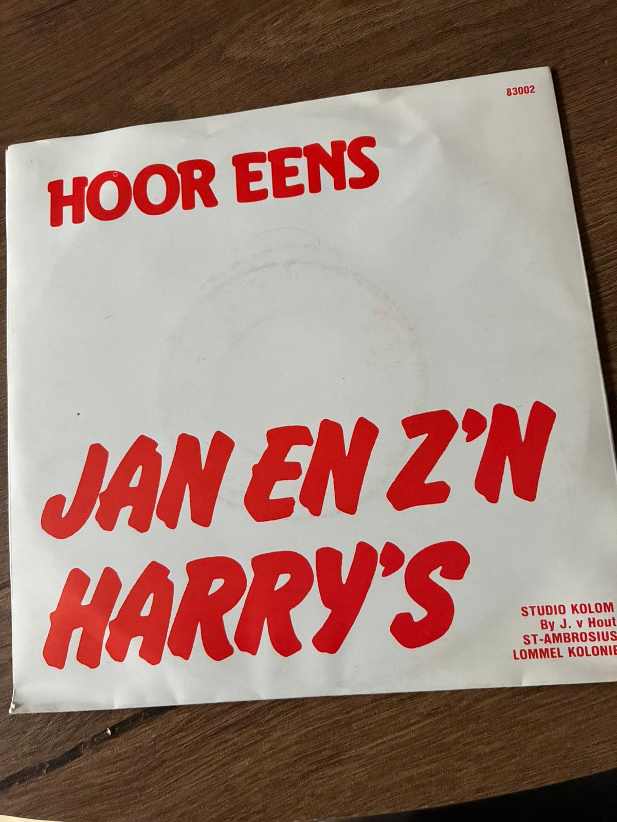 Jan en z’n Harry’s, Cd's en Dvd's, Vinyl | Nederlandstalig, Verzenden, Zo goed als nieuw, Overige formaten, Levenslied of Smartlap
