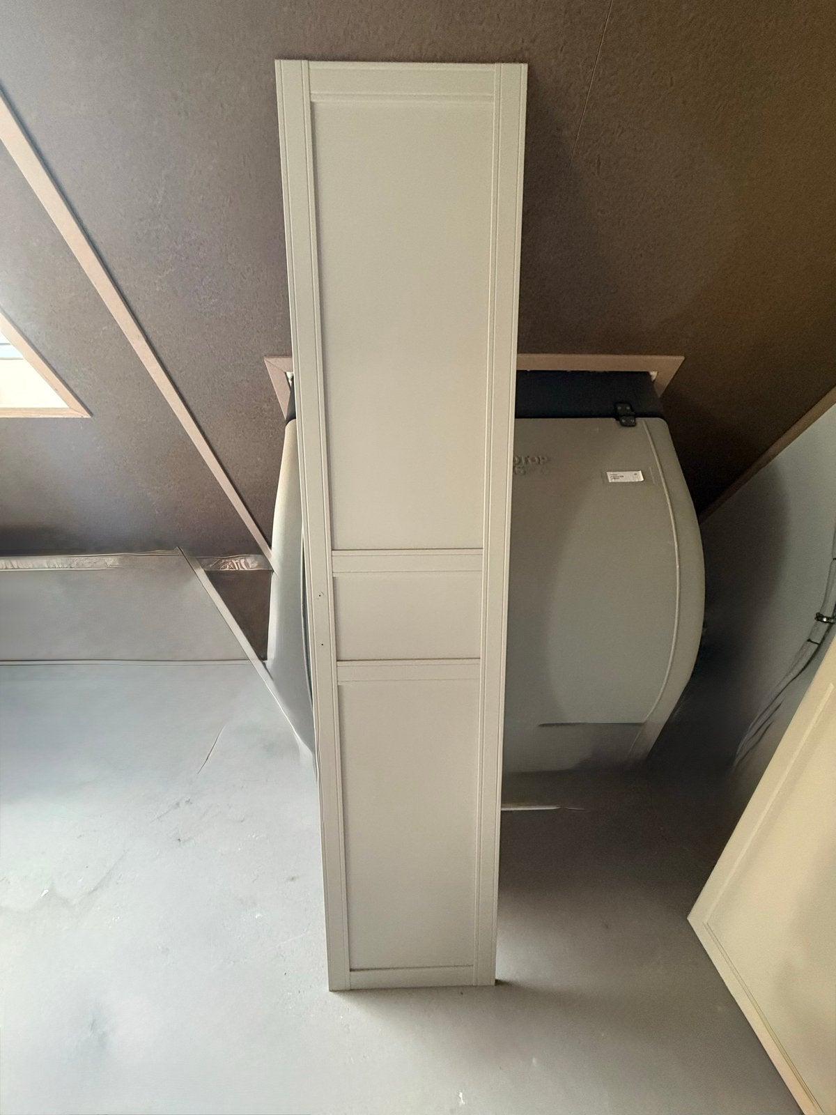 IKEA Flisberget deuren (2x gebroken wit, 1x taupe), Ophalen, Gebruikt, 200 cm of meer, 50 tot 100 cm