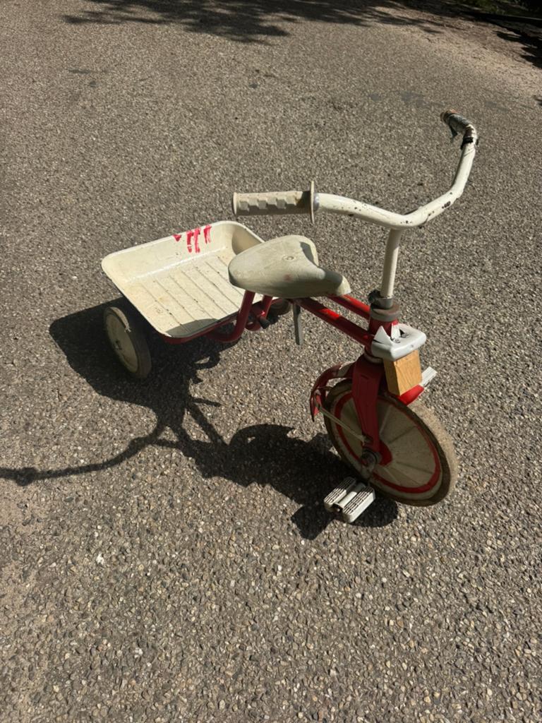 Retro, Ophalen, Terugtraprem, Zijwieltjes, Gebruikt