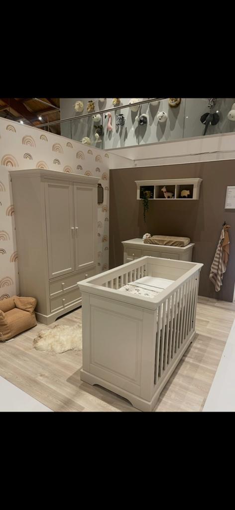 Tweelingkamer Kidsmill Chateau Oatmeal, Ophalen, Zo goed als nieuw, Minder dan 140 cm, Minder dan 70 cm