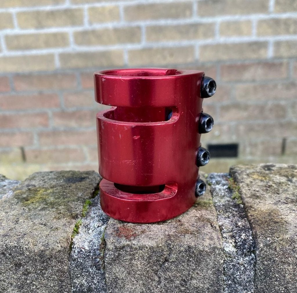 Mooie oversized SCS stuntstep clamp, Ophalen of Verzenden, Zo goed als nieuw