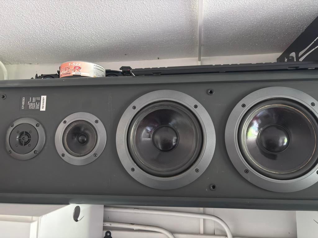 Sharp CP-8000 en Harman Kardon AVR 235, Overige merken, Gebruikt, Ophalen of Verzenden, 60 tot 120 watt