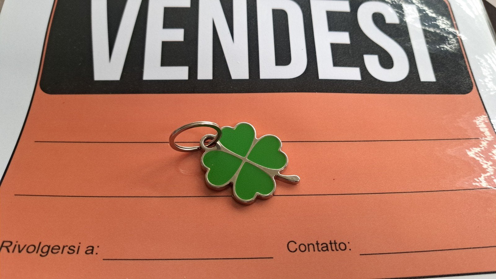Keyring Quadrifoglio Verde Alfa Romeo, Auto diversen, Ophalen of Verzenden