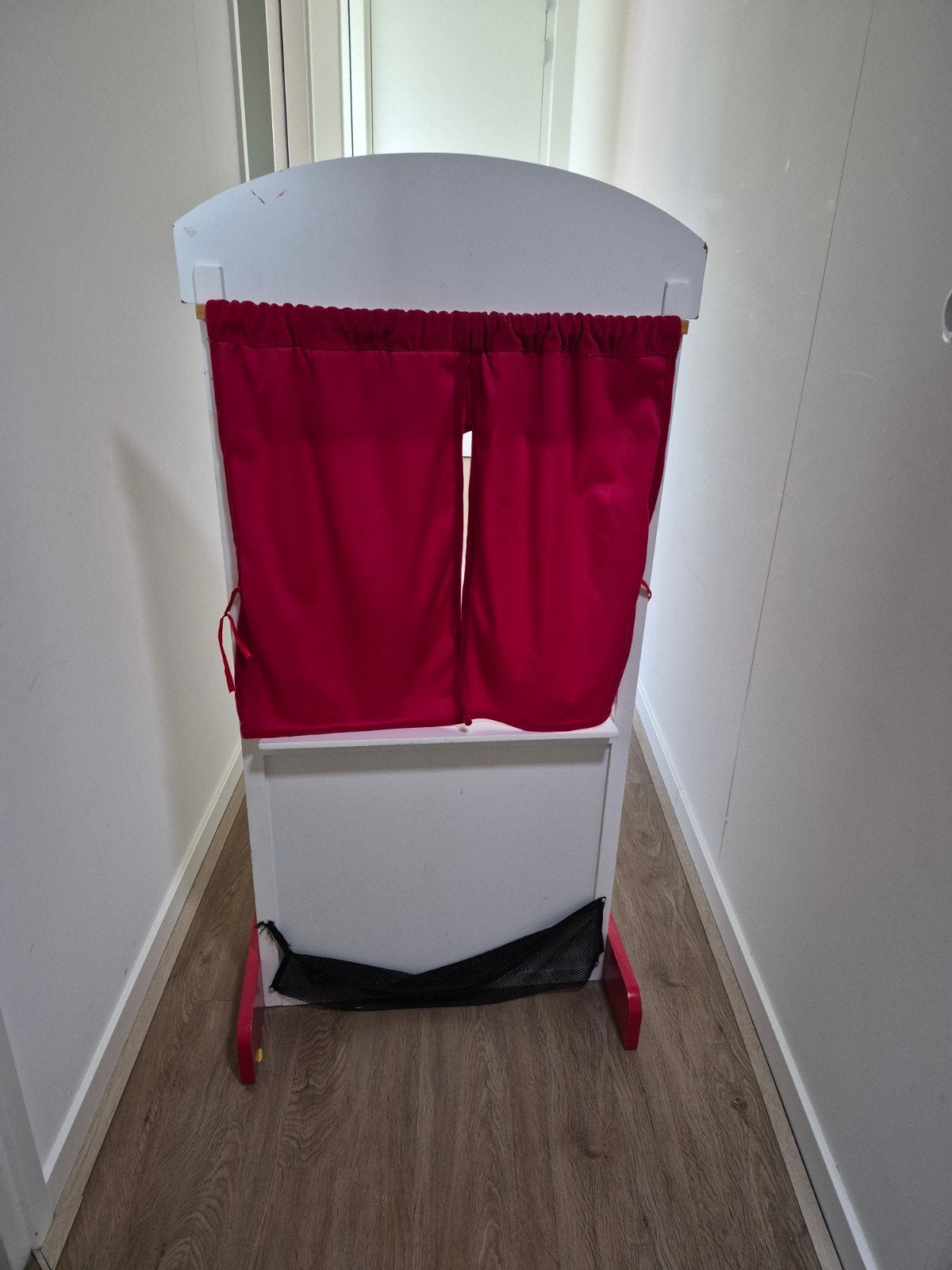Grote set handpoppen met Woezel & Pip poppenkast, Ophalen, Gebruikt, Overige typen