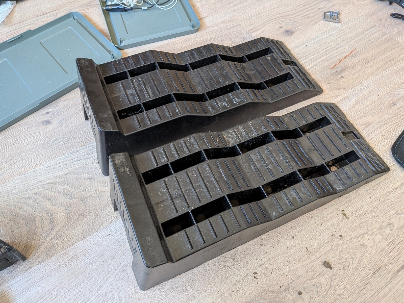 Thule Levelers met draagtas - Camper/Caravan, Ophalen, Gebruikt