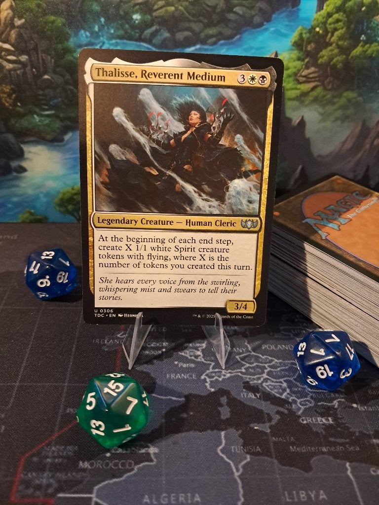 MTG Commander Budget Deck Thalisse wit zwart tokens, Ophalen of Verzenden, Zo goed als nieuw, Speeldeck