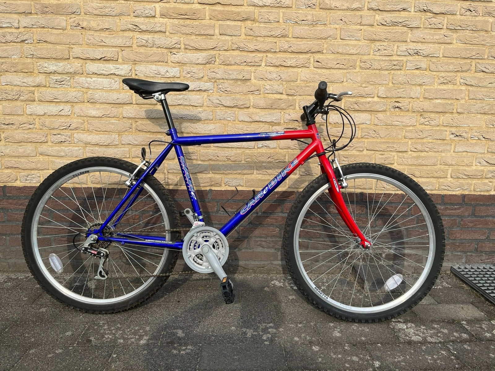 Mountainbike, Gebruikt, 26 inch, Velgrem, 49 tot 53 cm