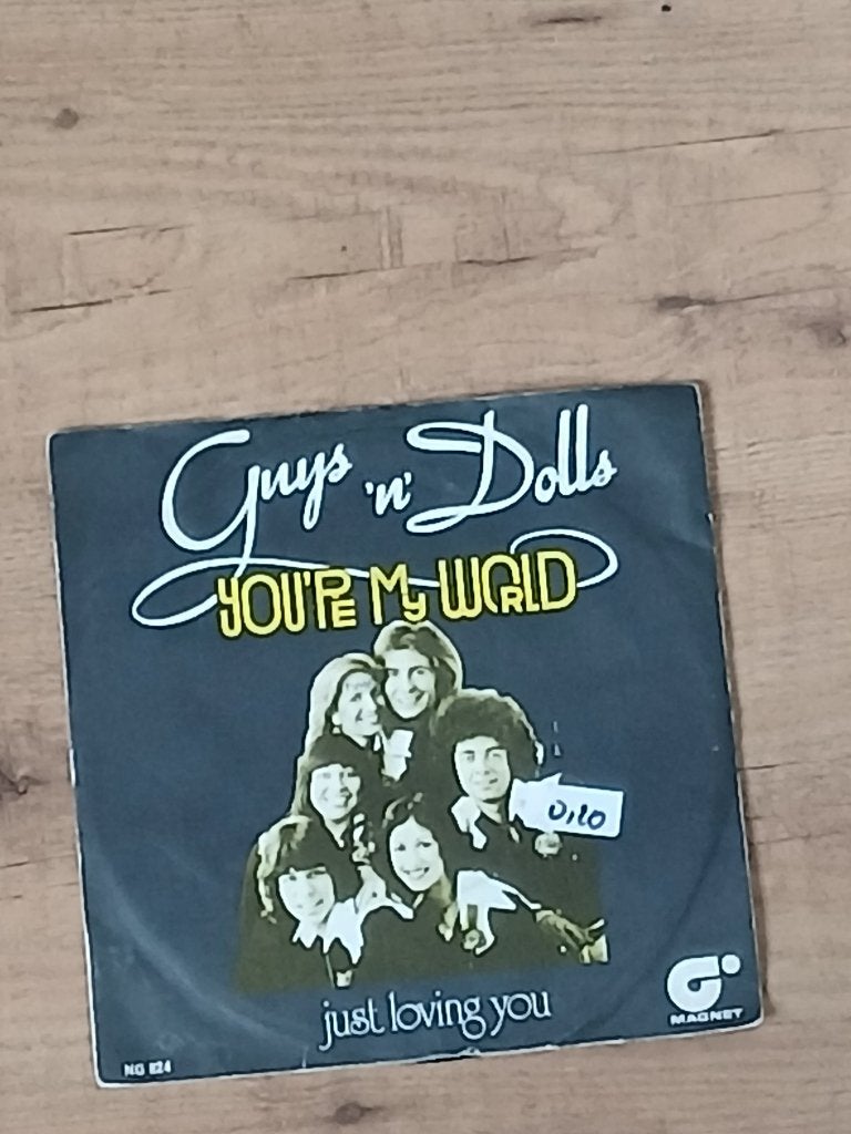 Guys 'n' Dolls - You're my world, Cd's en Dvd's, Ophalen of Verzenden, Gebruikt, Pop