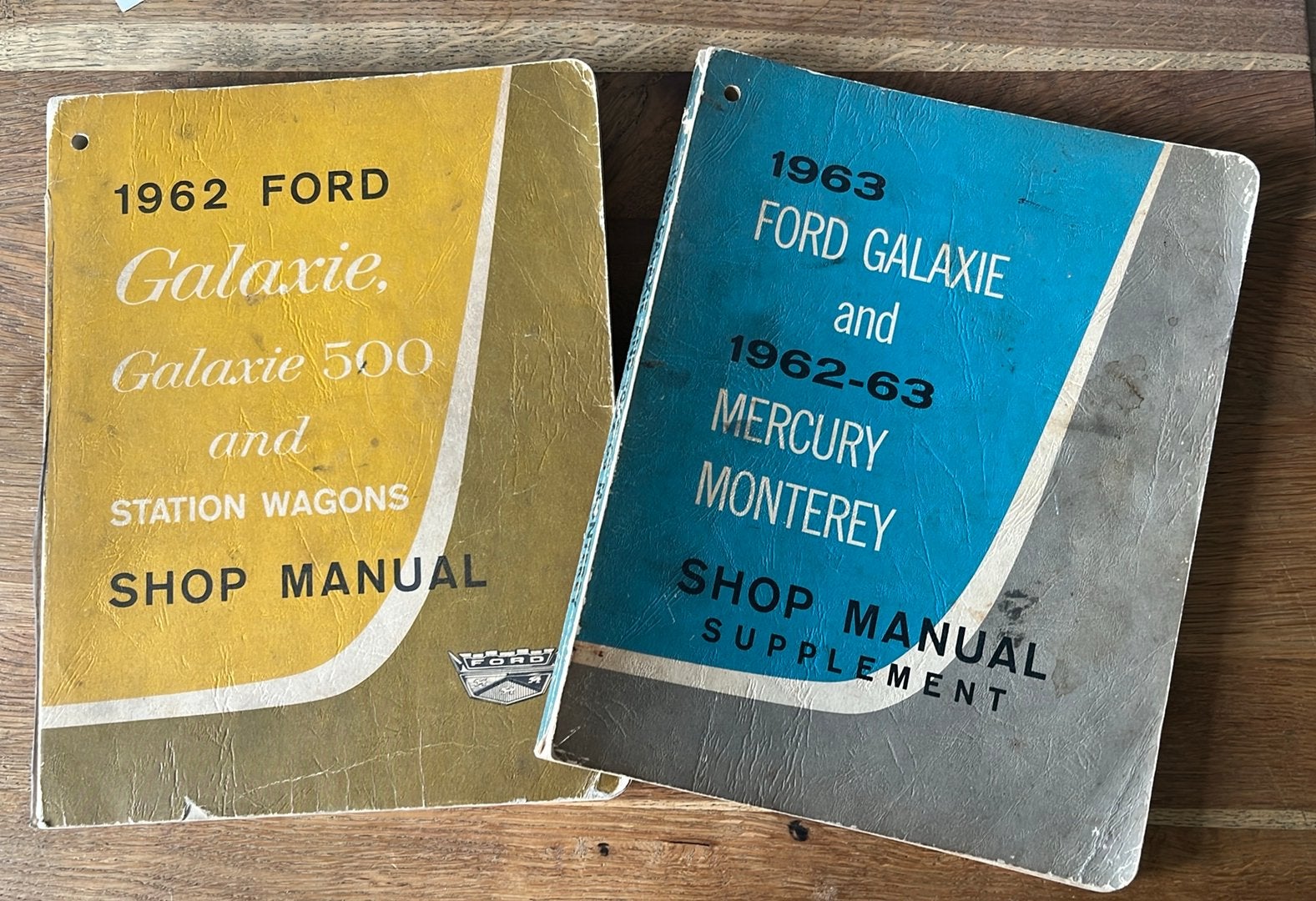 1962 en 1963 Ford Galaxie & Mercury Monterey  shop manual, Ophalen of Verzenden